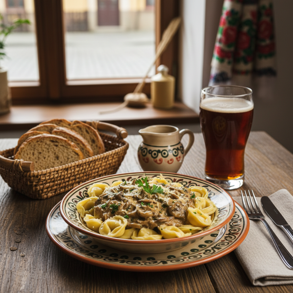 Lokalne przysmaki: idealny sos do tortellini na szybki obiad w Polkowicach